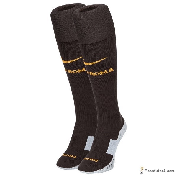 Calcetines As Roma Replica Tercera Ropa 2017/18 Negro